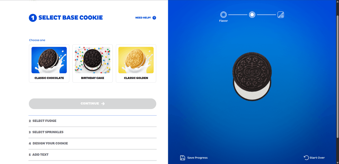 Oreo iD Cookie 3D Configurator by Goodness | Interact Gallery