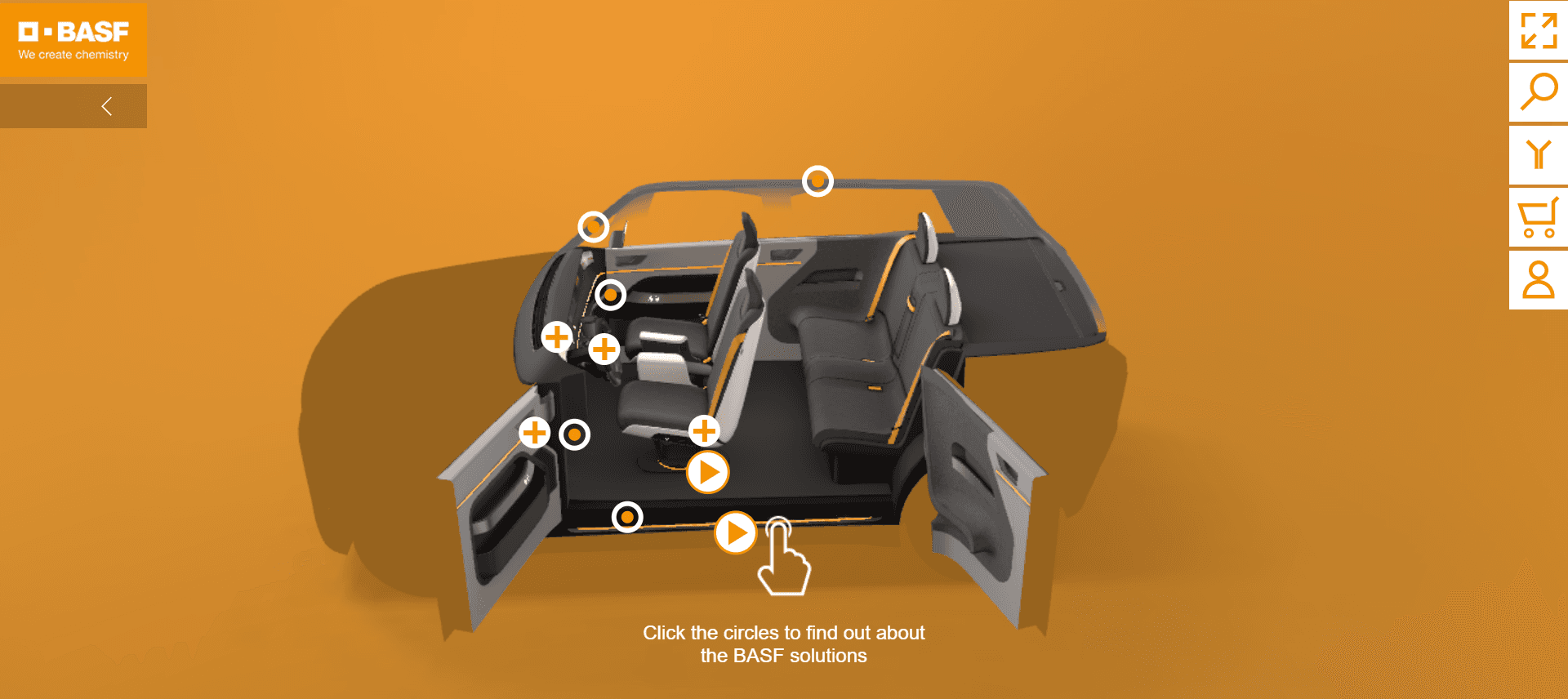 Basf Car 3D Interactive Presentation