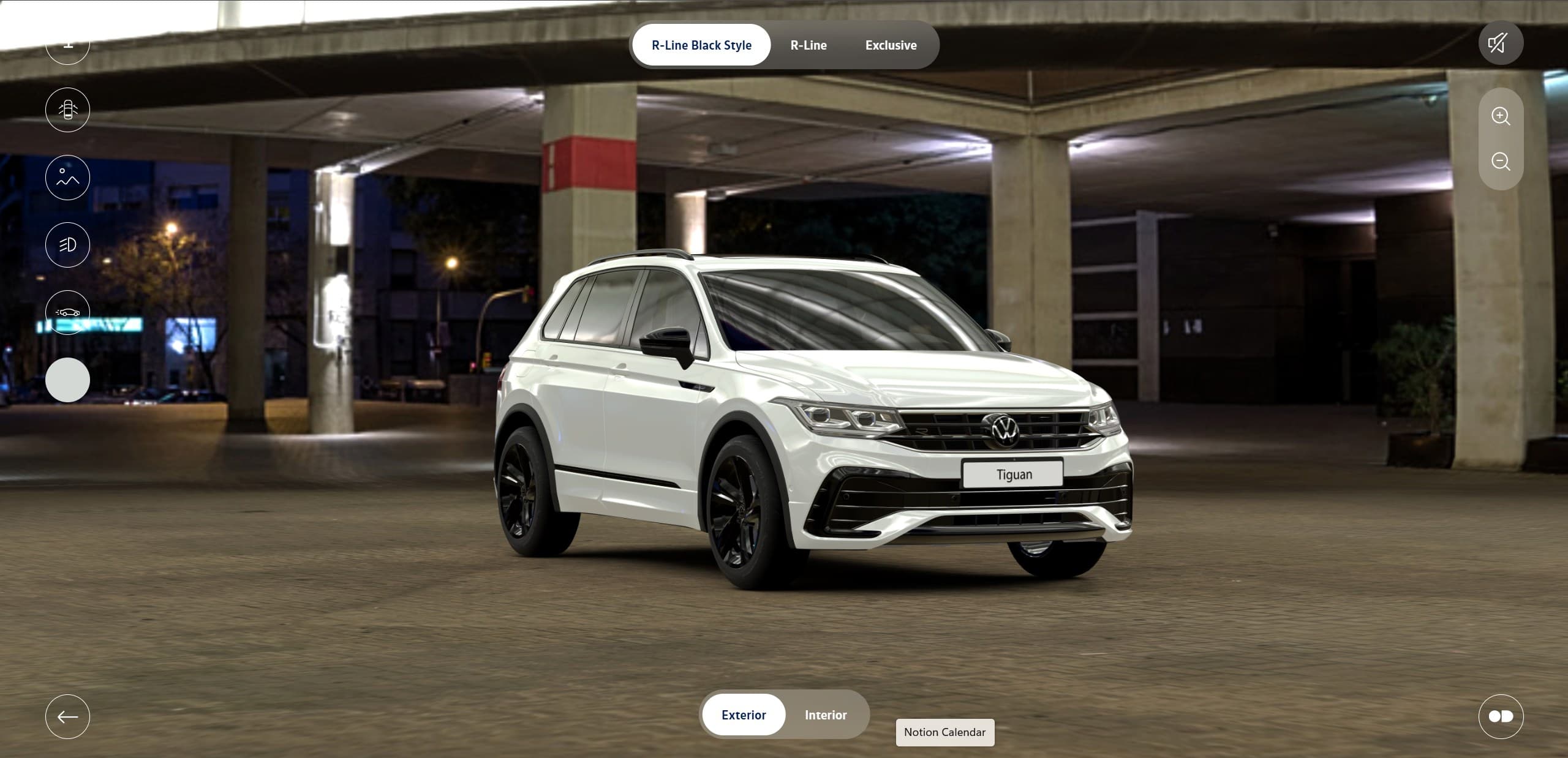 Car Demo 3D Interactive Showroom