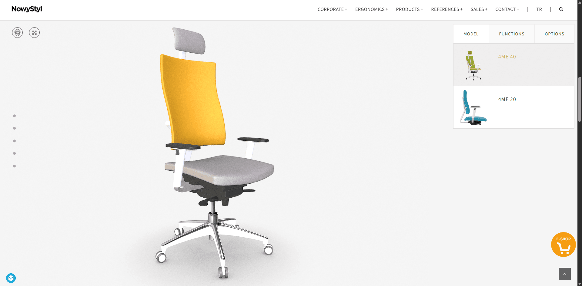 grammerburo 3D VR Chair Configurator