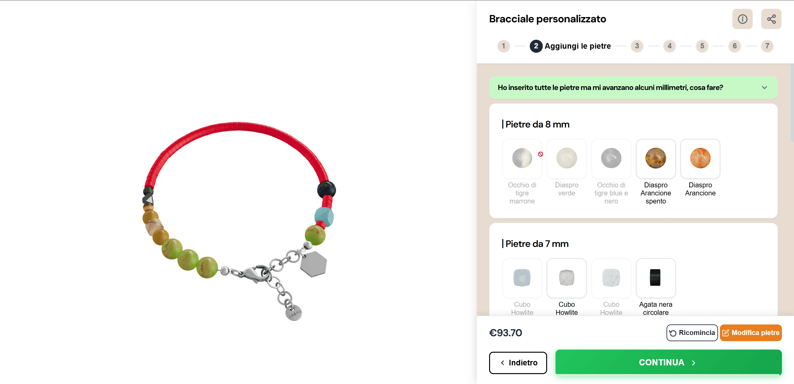Lab93 Studio Bracelet 3D Configurator screenshot 2